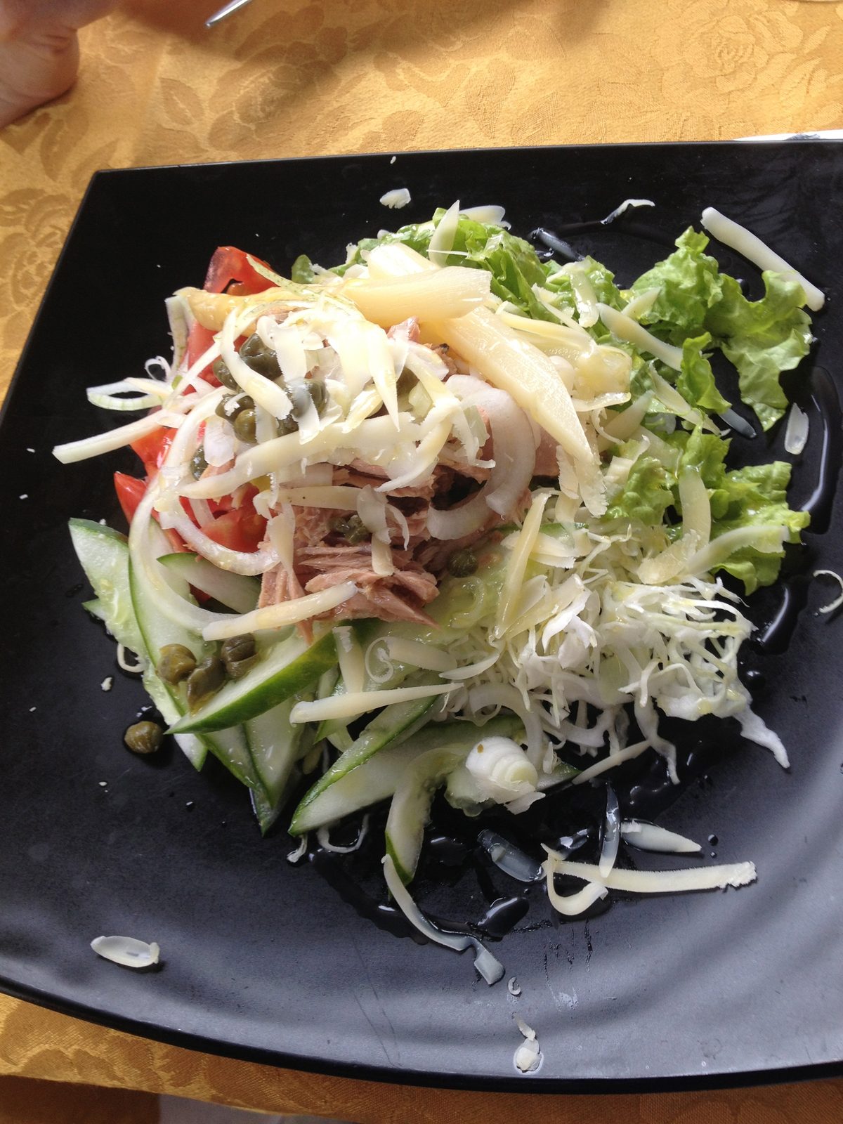One of our best meals, in a privately owned paradores, as opposed to state run restaurants...